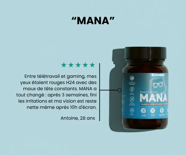 Gummies protection oculaire - MANA